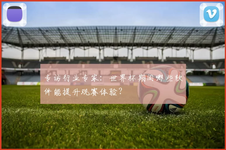 专访行业专家:世界杯期间哪些软件能提升观赛体验?