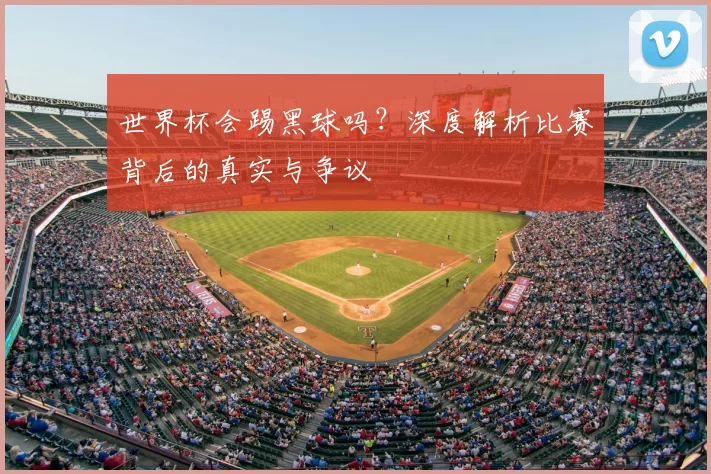 世界杯会踢黑球吗？深度解析比赛背后的真实与争议