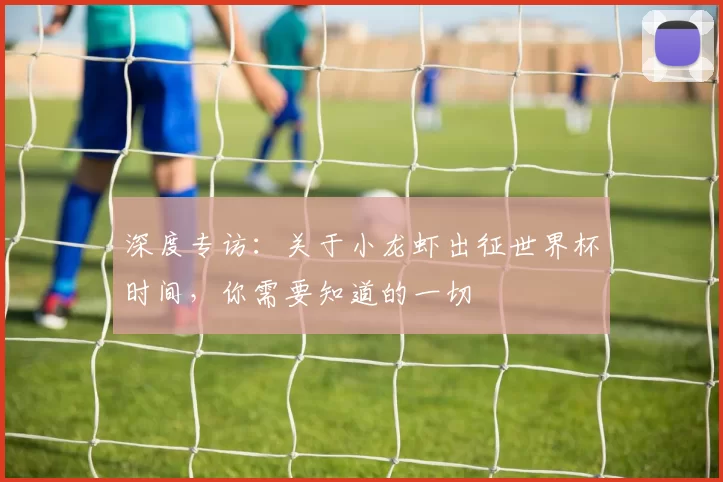 深度专访：关于小龙虾出征世界杯时间，你需要知道的一切